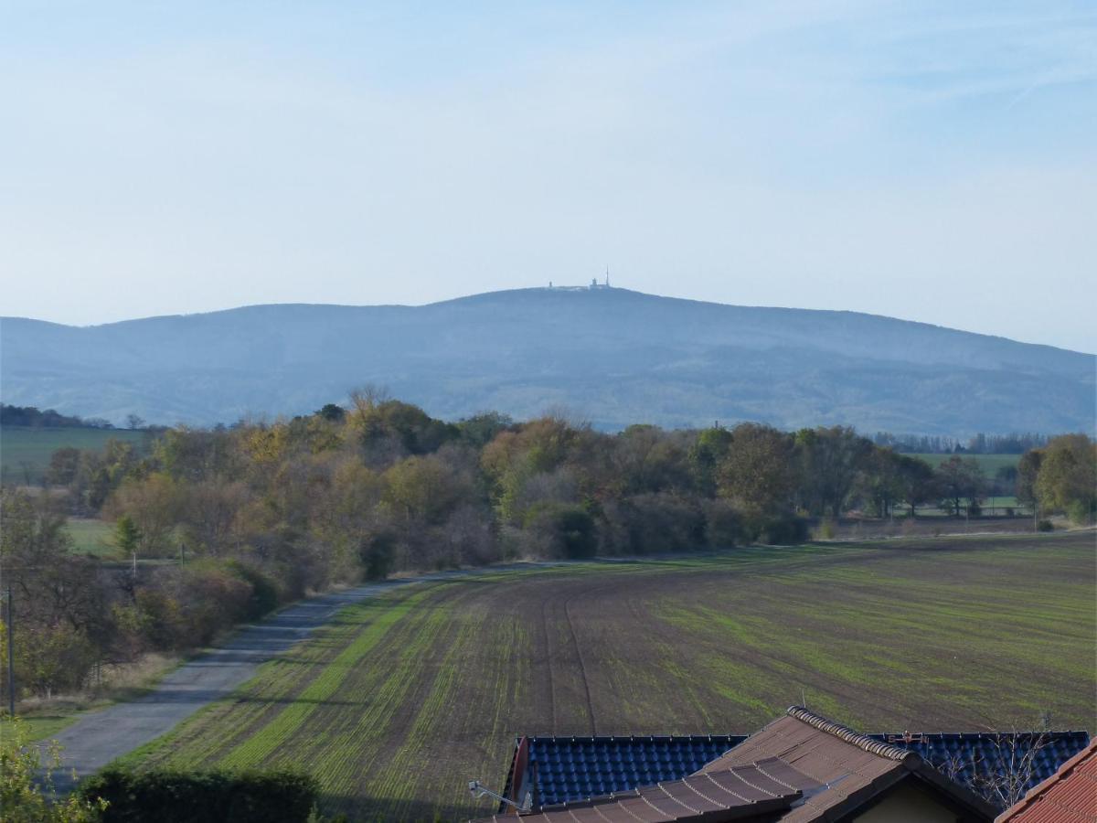 Ferienwohnung Mit Brockenblick Langenstein Exterior photo